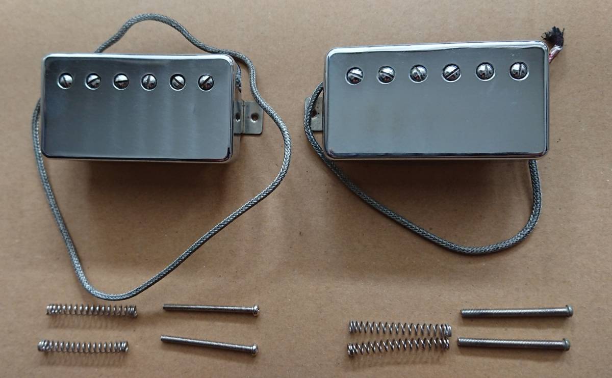  Greco グレコ レスポールタイプギター EG-700用ハムバッカー ピックアップ U-2000 フロント/リアペア 1976年製 オリジナルカバー付き(ピックアップ)｜売買されたオークション情報、yahooの商品情報 パーツ