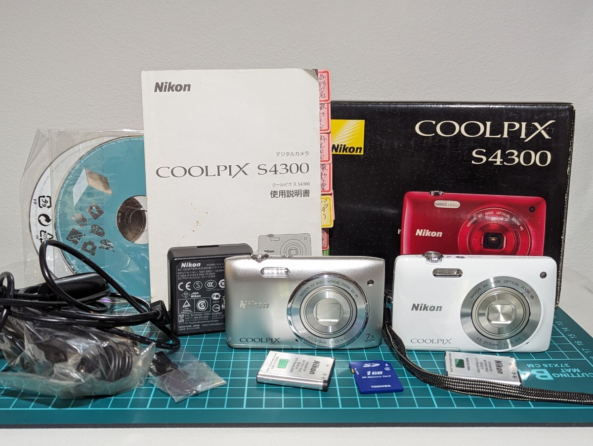 人気☆Nikon COOLPIX S3500 S4300☆ニコン コンパクトデジタルカメラ