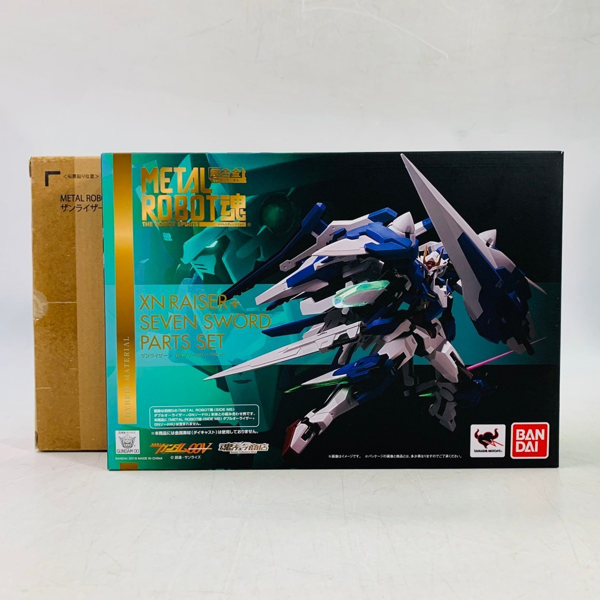 新品未開封 METAL ROBOT魂 機動戦士ガンダム00 ザンライザー+セブン