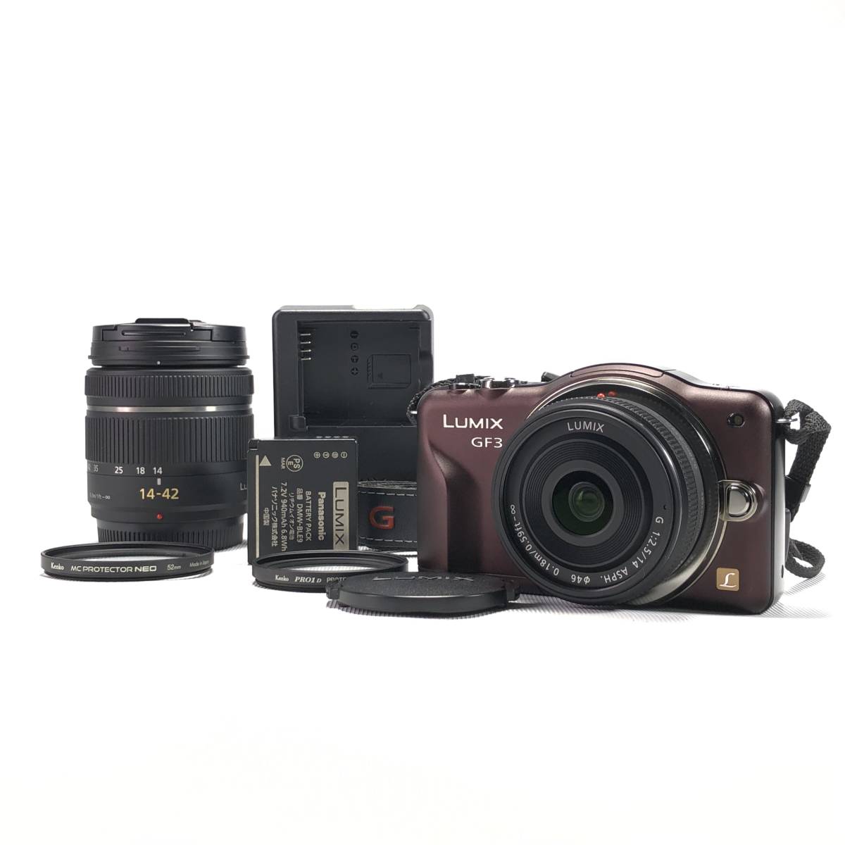 Panasonic LUMIX DMC-GF3 + 14mm F2.5 + 14-42mm F3.5-5.6