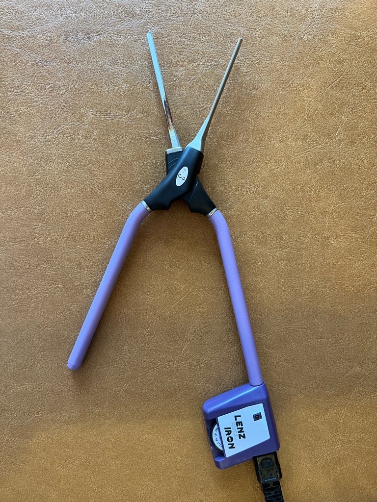 レンツ アイロン F-3 動作確認済み LENZ IRON レンツ 平アイロン 8mm
