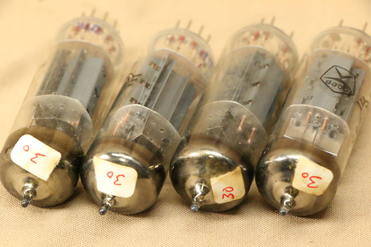6F3P 6BM8 4本セット スベトラーナ ロシア ソビエト CCCP 未使用 新品 