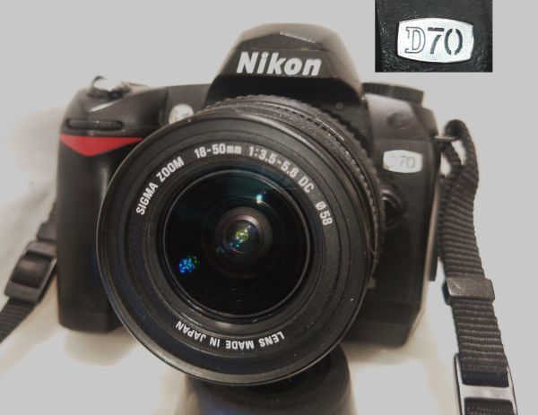 快調！美品セット☆Nikon ニコン D70 18-50mm☆完動品