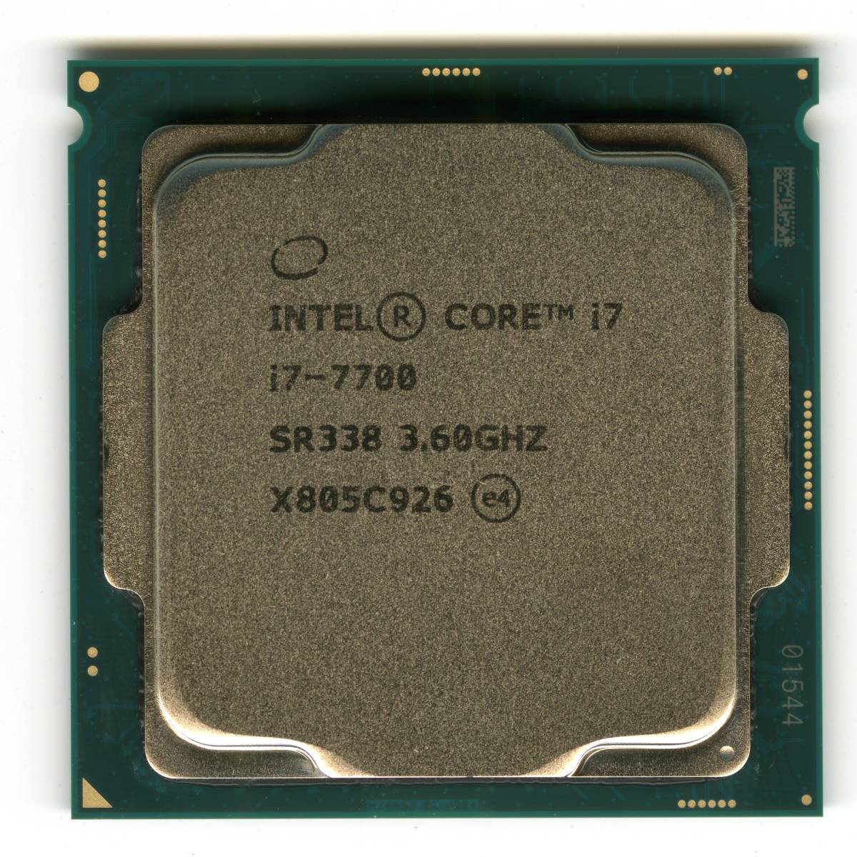 Intel CPU Core i7-7700 SR338 3.60GHz 動作品 Intel 7th Gen Core i7
