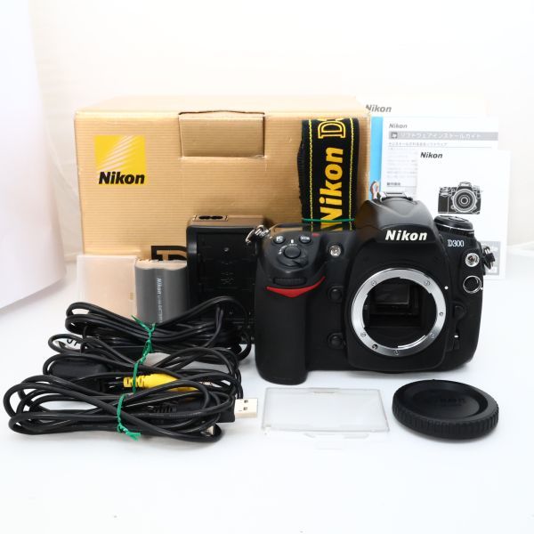 ☆実用品・完動☆NIKON D300 ボディ 付属品多数 元箱付き ニコン☆送料無料・保証付☆J761