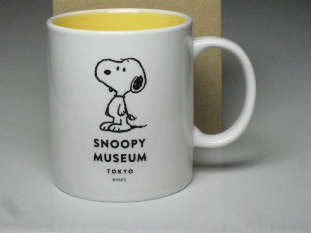 スヌーピーミュージアム （ SNOOPY MUSEUM TOKYO ） マグカップ ロゴ