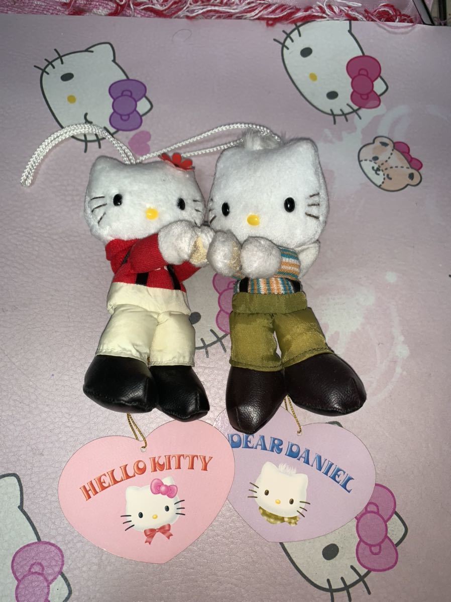 ハローキティ＆ディアダニエルマスコットぬいぐるみ・・・カジュアル