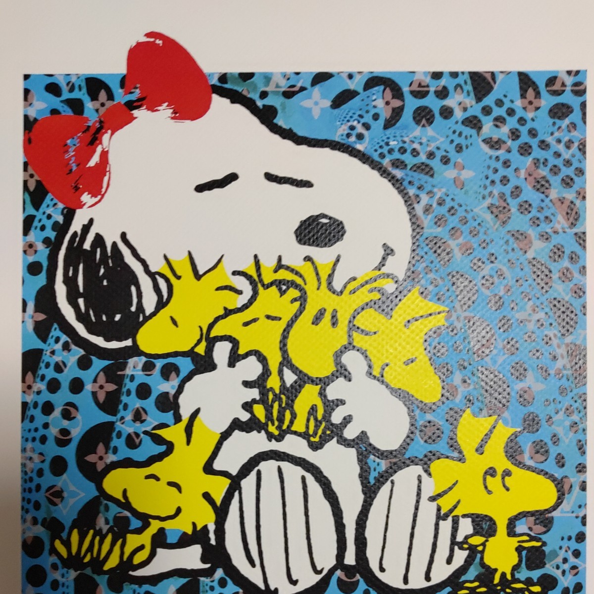 DEATH NYC 世界限定100枚 アートポスター SNOOPY スヌーピー ウッド