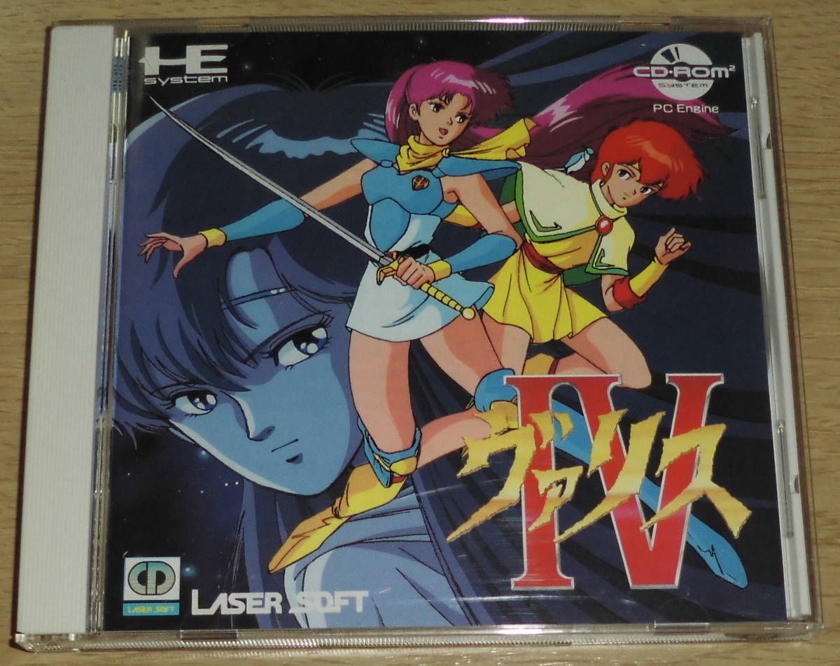 PCエンジン CD-ROM2 ヴァリスⅣ 日本テレネット [動作][美][PCエンジン