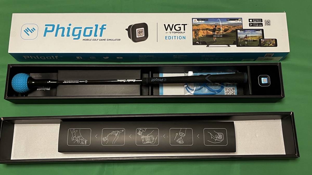 その他 Phigolf Ready Swing WGT EDITION スイング トレーナー ゴルフ ゲーム シミュレーション phigolf .  phigolf . ファイゴルフ WGT