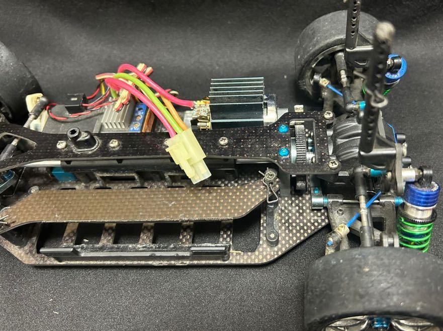 タミヤ TB-05 PRO？ ジャンク TRFダンパー カーボンパーツ多数 タミヤ