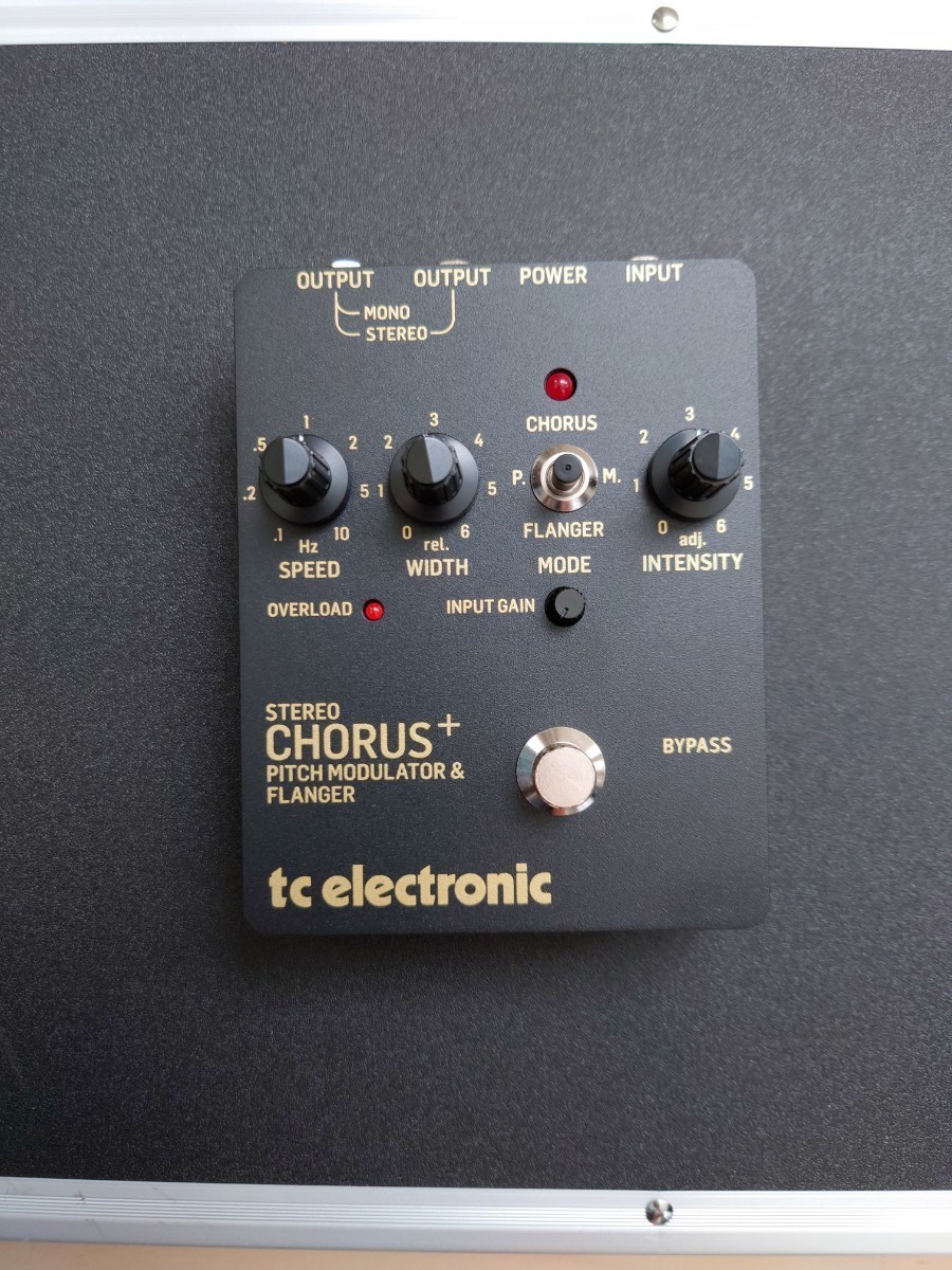 SCF TC Electronic Gold Stereo Chorus Flanger GOLD electronic tc