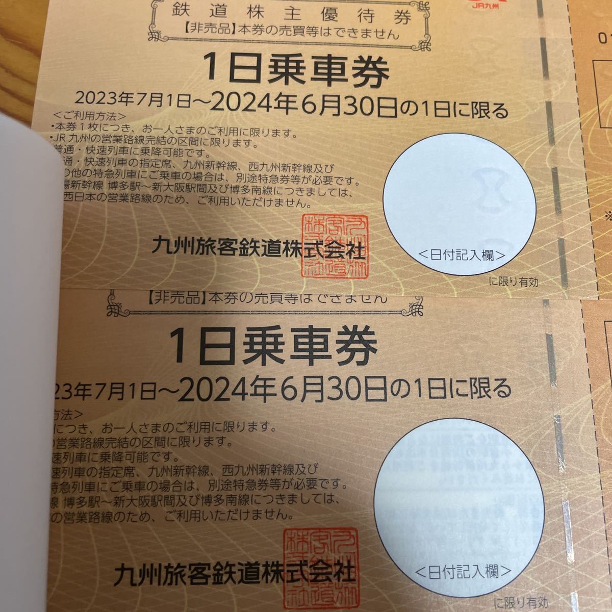 九州旅客鉄道株式会社 JR九州 九州旅客鉄道 株主優待券 11枚 JR