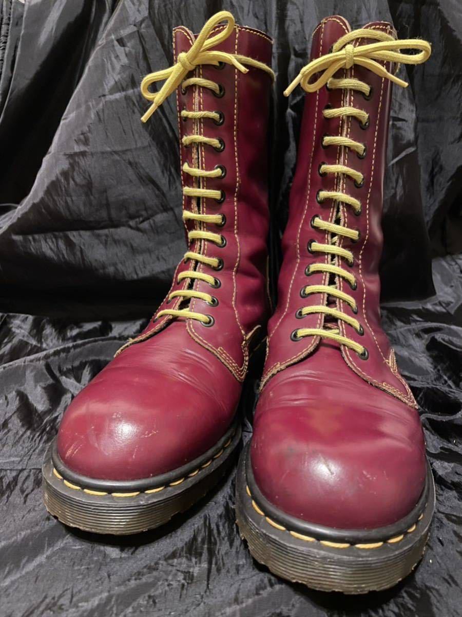 ドクターマーチン Dr.Martens 40周年記念モデル[チェリーレッド・UK8