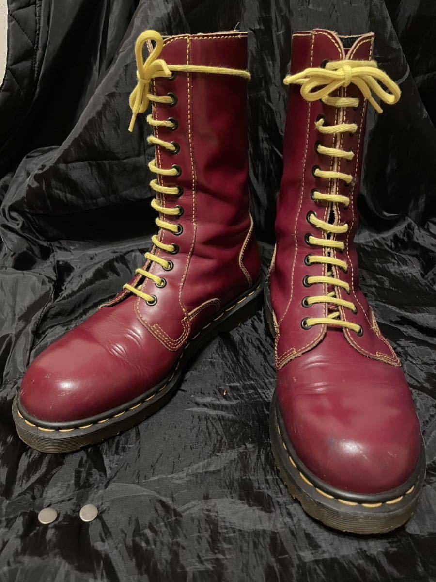 ドクターマーチン Dr.Martens 40周年記念モデル[チェリーレッド・UK8