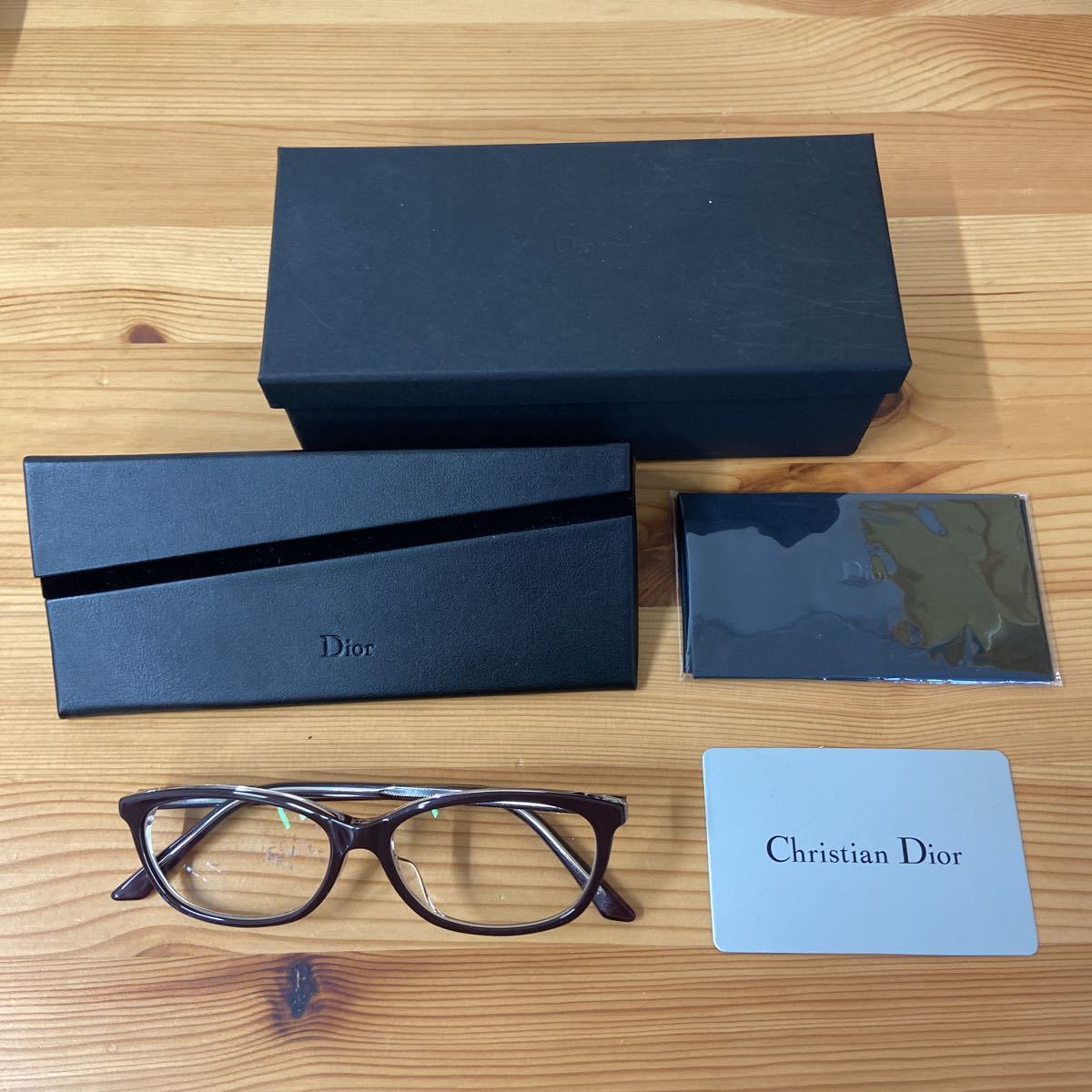 UTt143【Dior】Christian Dior メガネ SC011AX1CF n°29F SGB 145 HS