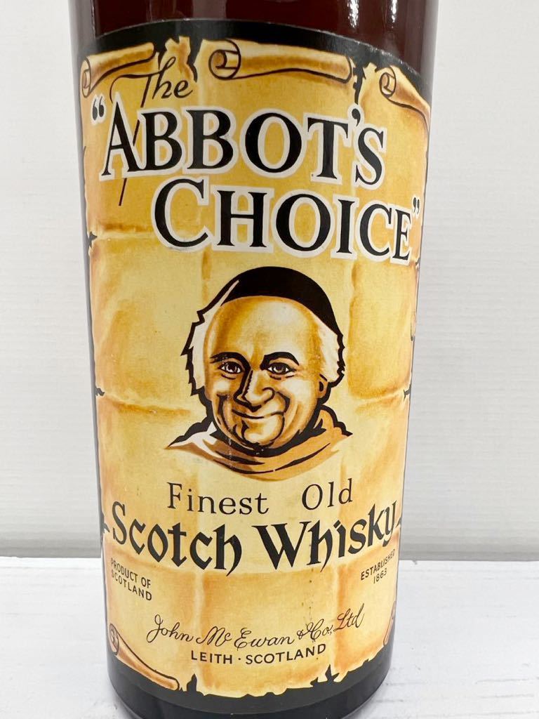 ☆未開栓☆アボットチョイス スコッチウィスキー☆ABBOT'S CHOICE