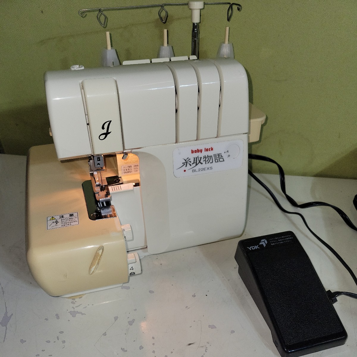 23101606 JUKI ジューキ babylock ベビーロックミシン 糸取物語 BL22EXS