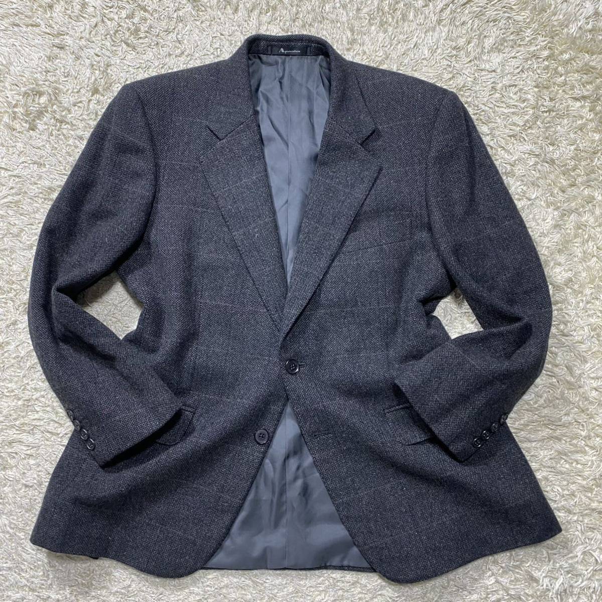 驚愕のカシミヤ100%◎ 極美品◎ アクアスキュータム aquascutum 