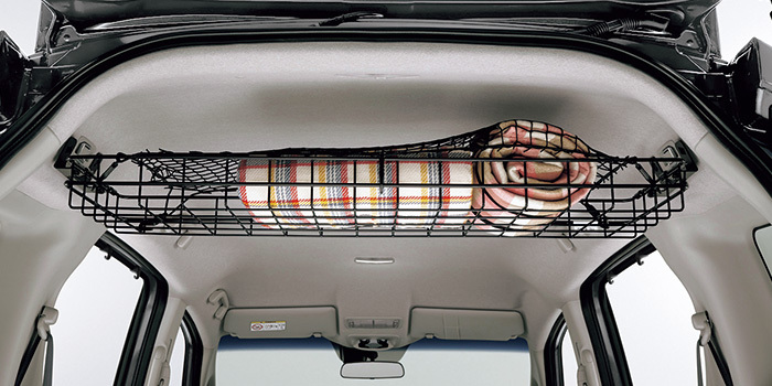 ホンダ フリード+/プラス GB系 前期：純正 ルーフラック（ネット付）【廃盤品】