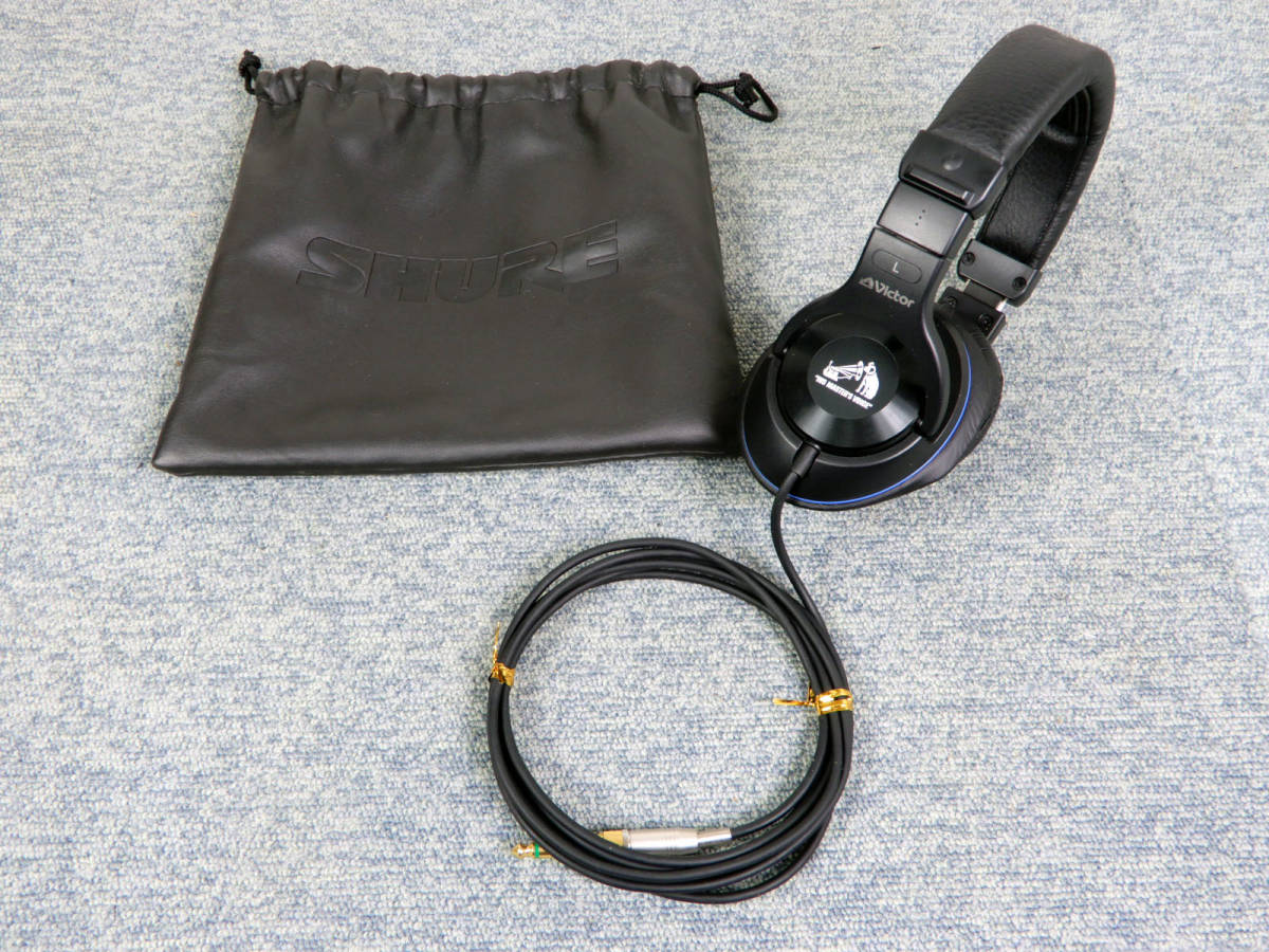 JVC Victor ◇ JVCビクター モニターヘッドホン HA-MX100V スタジオ用 