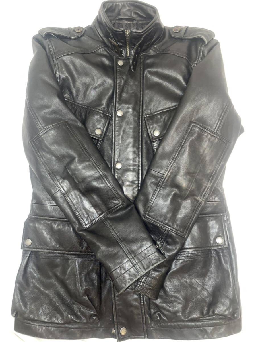 Pretty green:プリティーグリーン レザージャケット/3