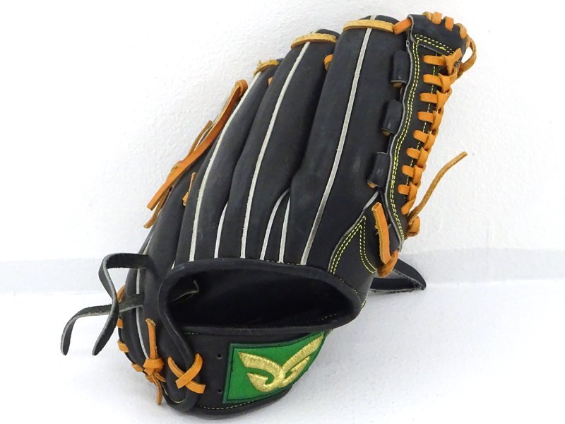 ★中古★Glom（グロム）軟式用 内野手用 グラブ 401 ブラック（野球/グローブ）★【SP432】