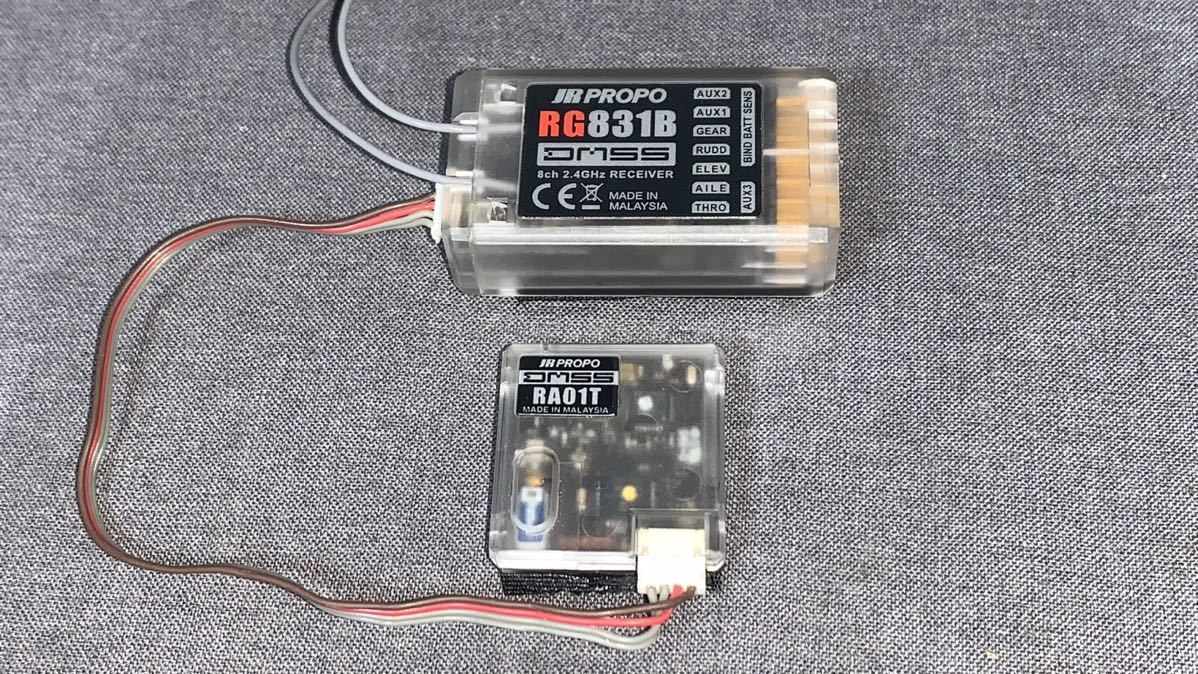 JR PROPO 送信機 XG8 受信機 RG831B+RA01T JR PROPO 送信機 XG8 受信機