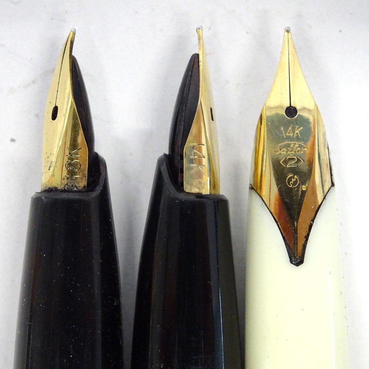 1 1円～ おたからや◇G-pe0051 PLATINUM プラチナ 万年筆おまとめ ペン先