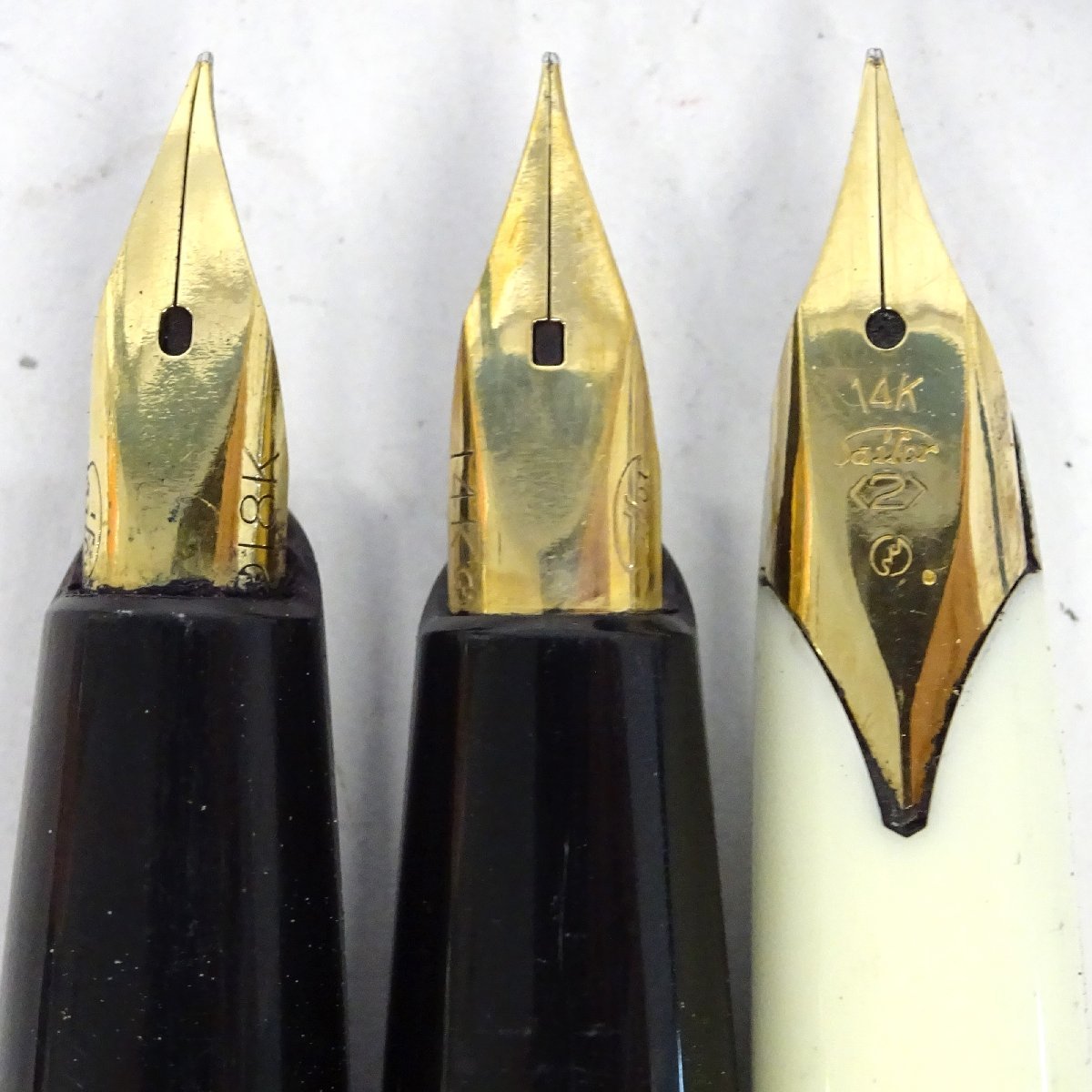 1 1円～ おたからや◇G-pe0051 PLATINUM プラチナ 万年筆おまとめ ペン先