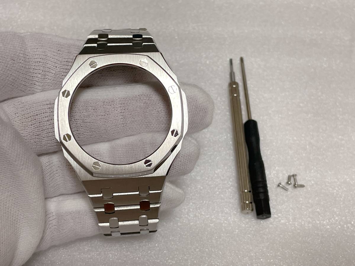 ☆G-SHOCK☆GA-2100/GA-B2100に取り付け可能メタルバンド・カバー 