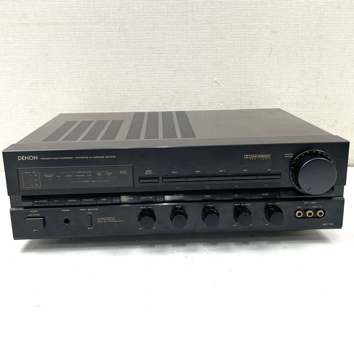 デノン AVC-700 DENON - AVサラウンドアンプ Yahoo!オークション