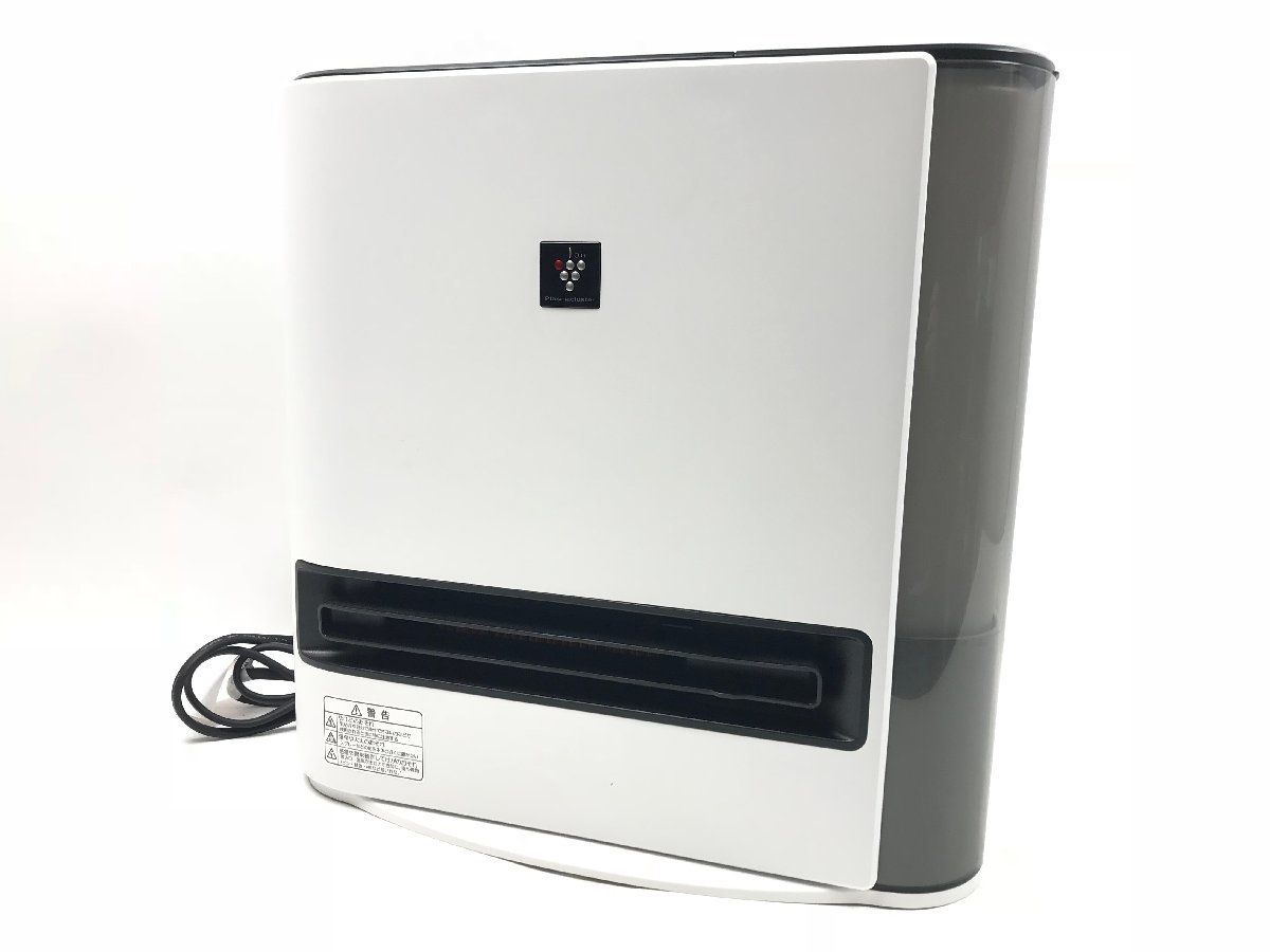 2021年製 シャープ SHARP 加湿セラミックファンヒーター HX-PK12-W 6畳～8畳 チャイルドロック プラズマクラスター 暖房器具 Y10030S