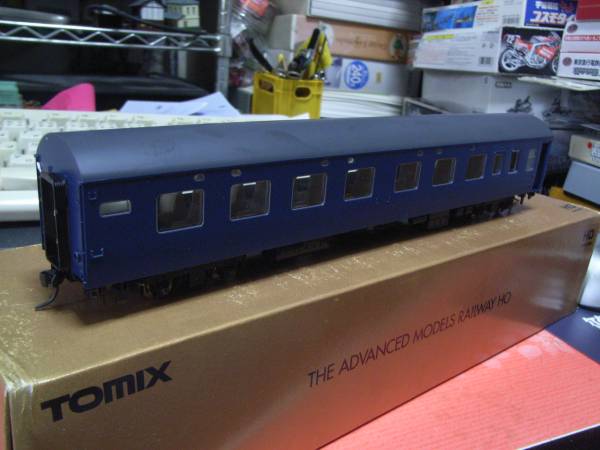 TOMIX HOゲージ 国鉄客車 オロネフ10形(青) HO-504 TOMIX HO-504 国鉄客車 オロネフ10形（青色、限定品） JR、国鉄車輌