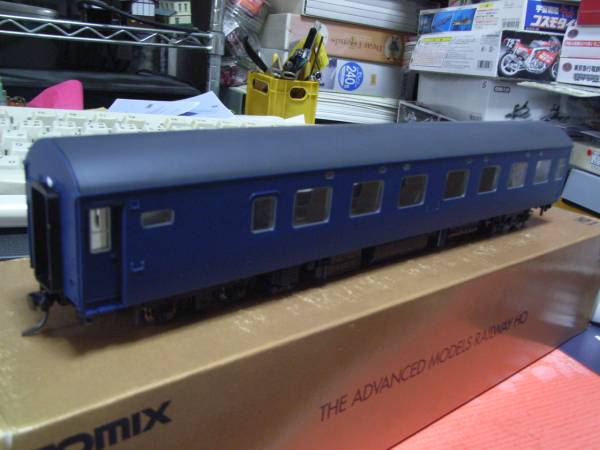 TOMIX HO-504 国鉄客車 オロネフ10形（青色、限定品） JR、国鉄車輌