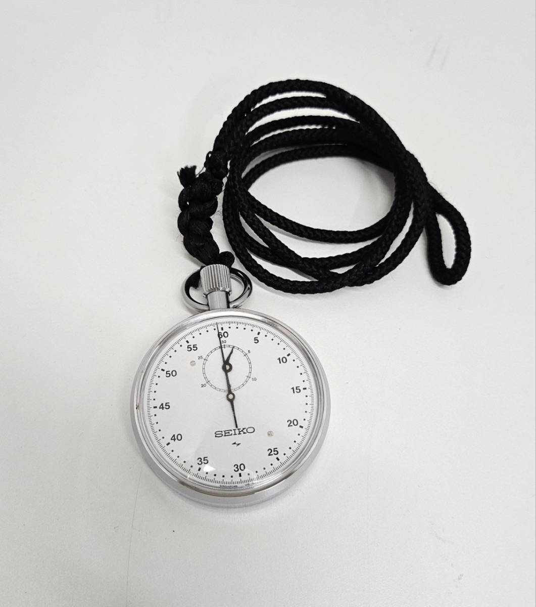 SEIKO 手巻き ストップ ウォッチ 希少 機械式 アナログ 昭和 レトロ ヴィンテージ アンティーク 懐中時計 コレクション【M18102301】