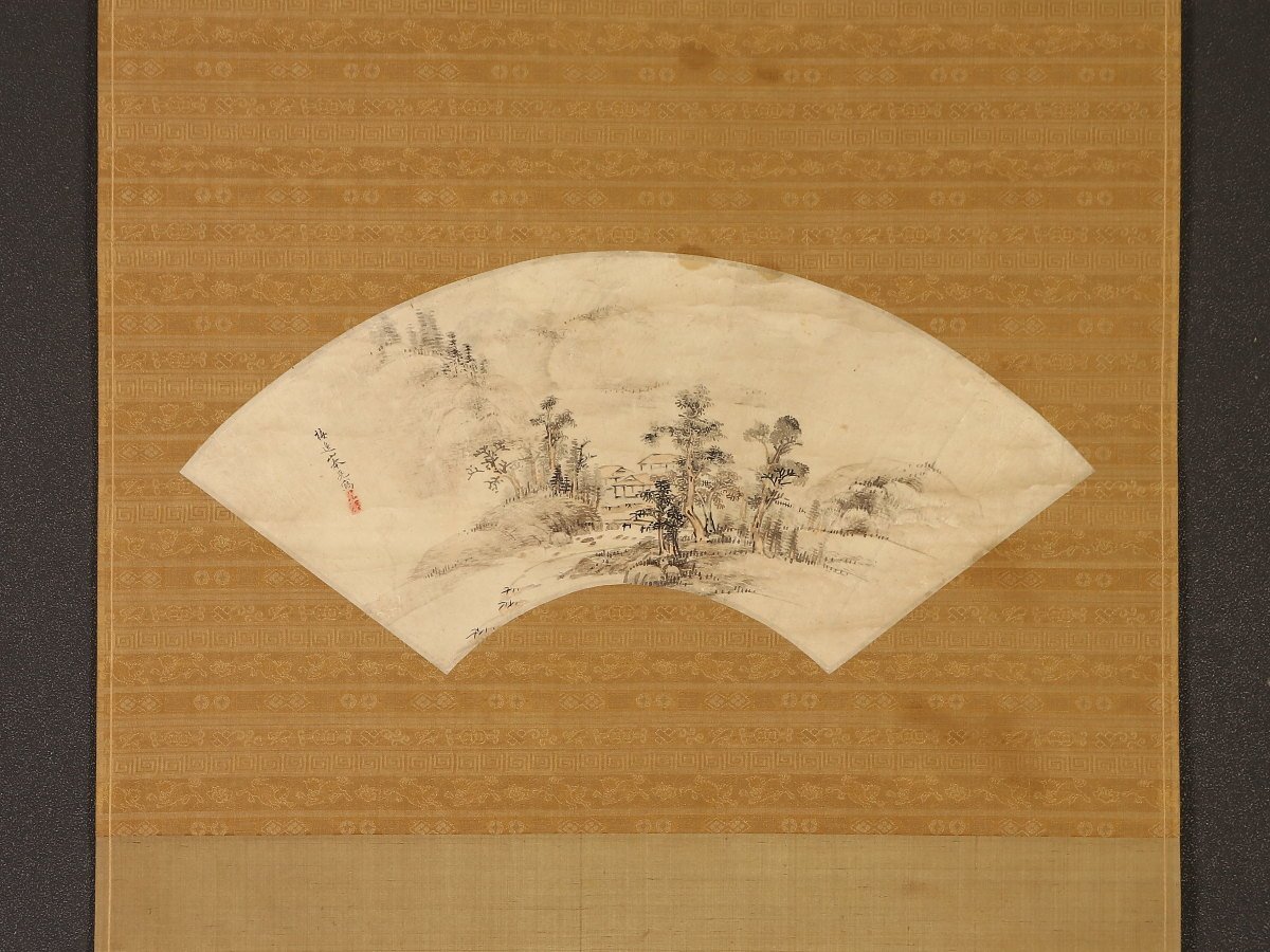 吉川霊華 明治8-昭和4 東京 日本画家 掛軸 肉筆 紙本 宝船 共箱 吉川霊