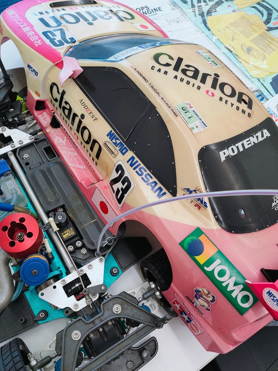 TAMIYA タミヤラジコンカー 1/10thTH ボディパーツ モービル1 NSX
