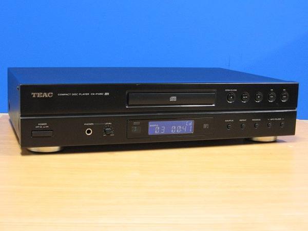 TEAC★良品 メンテ済 動作良好★高音質 CDプレーヤー MP3★CD取説付★CD-P1260