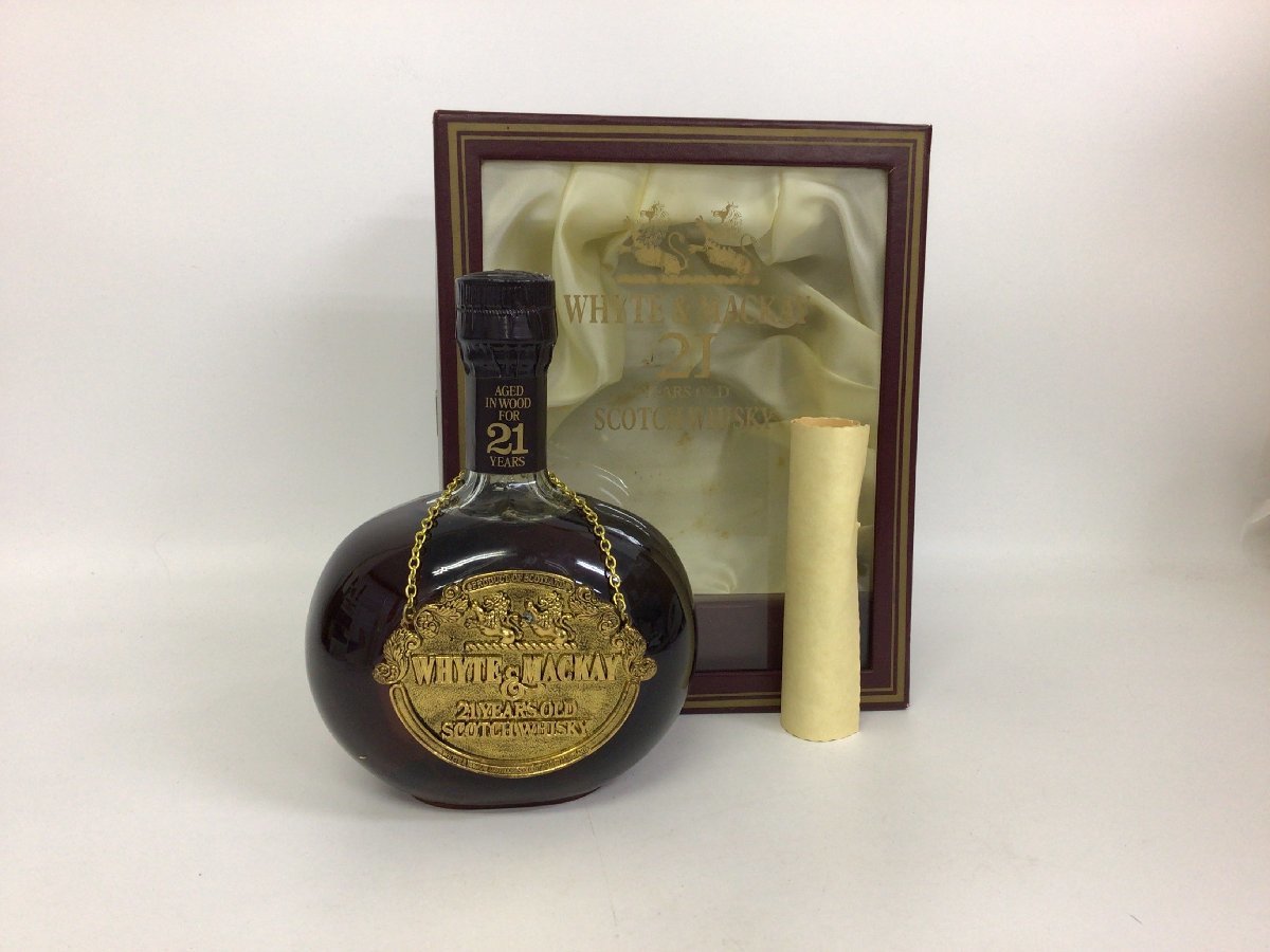 ホワイト＆マッカイ 21年 750ml 43% ウイスキー 箱付 ホワイト 