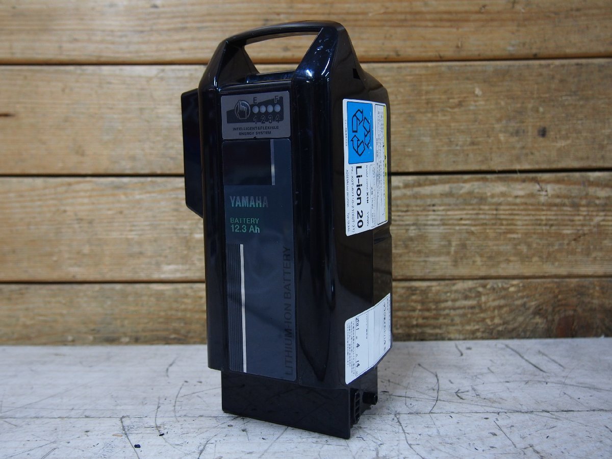 ☆【1W1017-12】 YAMAHA ヤマハ 電動自転車用リチウムイオンバッテリー X0T-21 長押し1点滅→4点灯 12.3Ah 動作保証