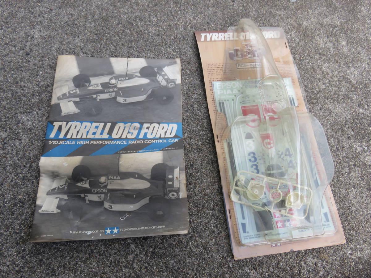 はる(3ポット） タミヤ TAMIYA F-1 ティレル019 フォード 1990 ボディ 未組立品