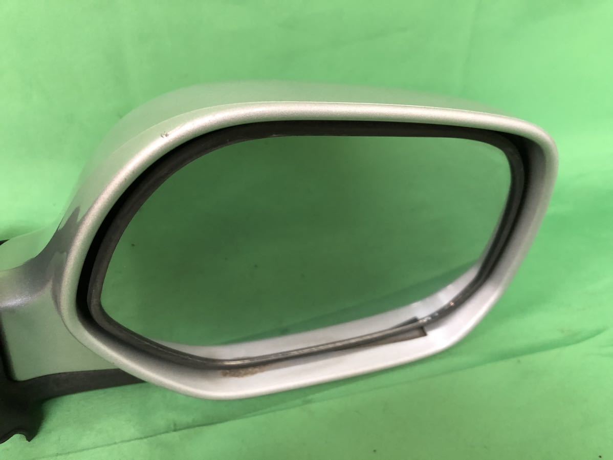 KJ200 中古 ファンカーゴ NCP20 平成12年4月 手動格納 ドアミラー サイドミラー 左右 セット カラー シルバーＭ 199 動作保証 010049_6