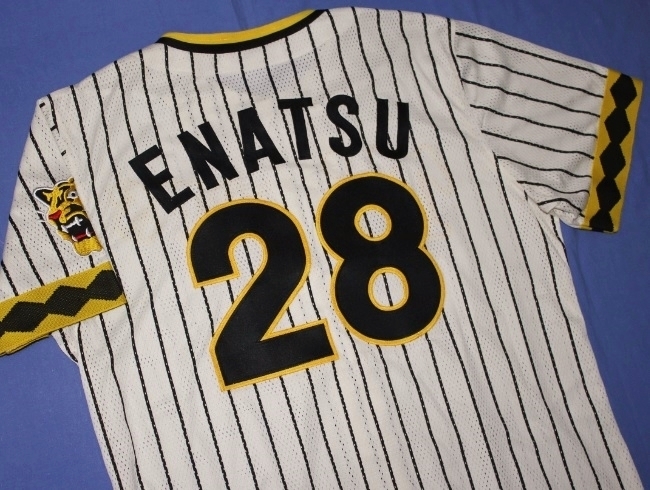 阪神タイガース28 江夏豊 幻の1976復刻[輝流ライン]ユニフォーム 南海
