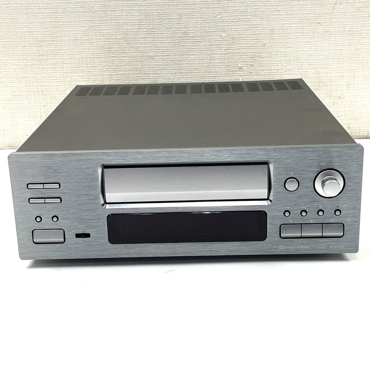 KENWOOD X-1001 カセットデッキ KENWOOD X-1001の仕様 ケンウッド