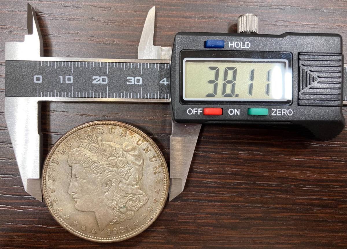 アメリカ 1ドル銀貨 モルガンダラー 1921年銘版 #2359 銀貨【 モルガンダラー 1ドル銀貨 1枚 】モルガンヘッドコイン モーガンダラー  1921年 アメリカ 米国 銀貨 硬貨 貨幣 コレクション 量目26.7g 美品 | 収集