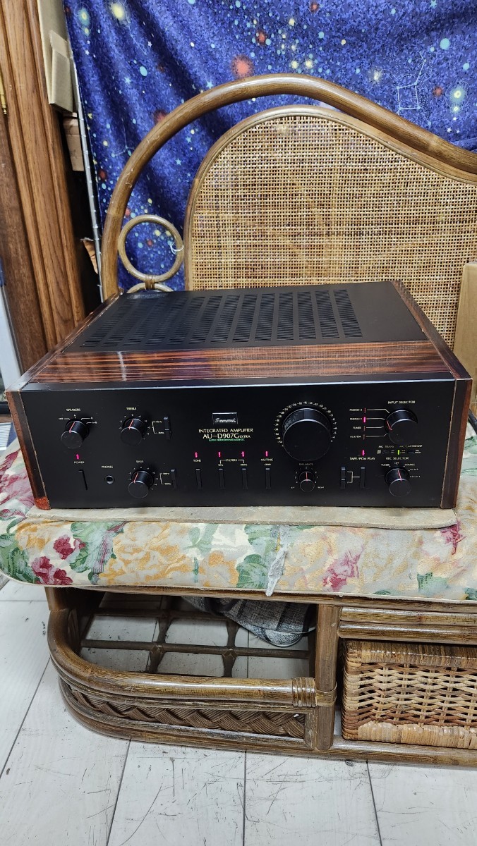 山水最高峰！フルレストア超美品！山水プリメインアンプAU-D907G EXTRA 山水最高峰！フルレストア超美品！山水プリメインアンプAU-D907G EXTRA