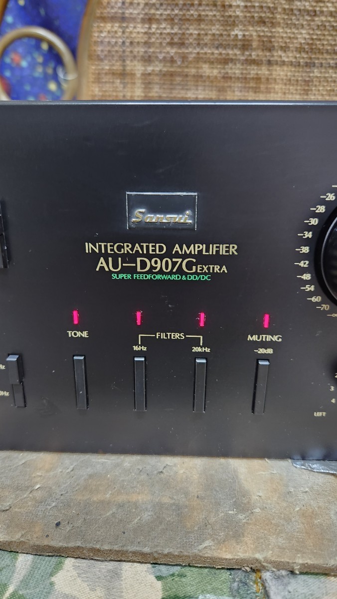 山水最高峰！フルレストア超美品！山水プリメインアンプAU-D907G EXTRA 山水最高峰！フルレストア超美品！山水プリメインアンプAU-D907G EXTRA