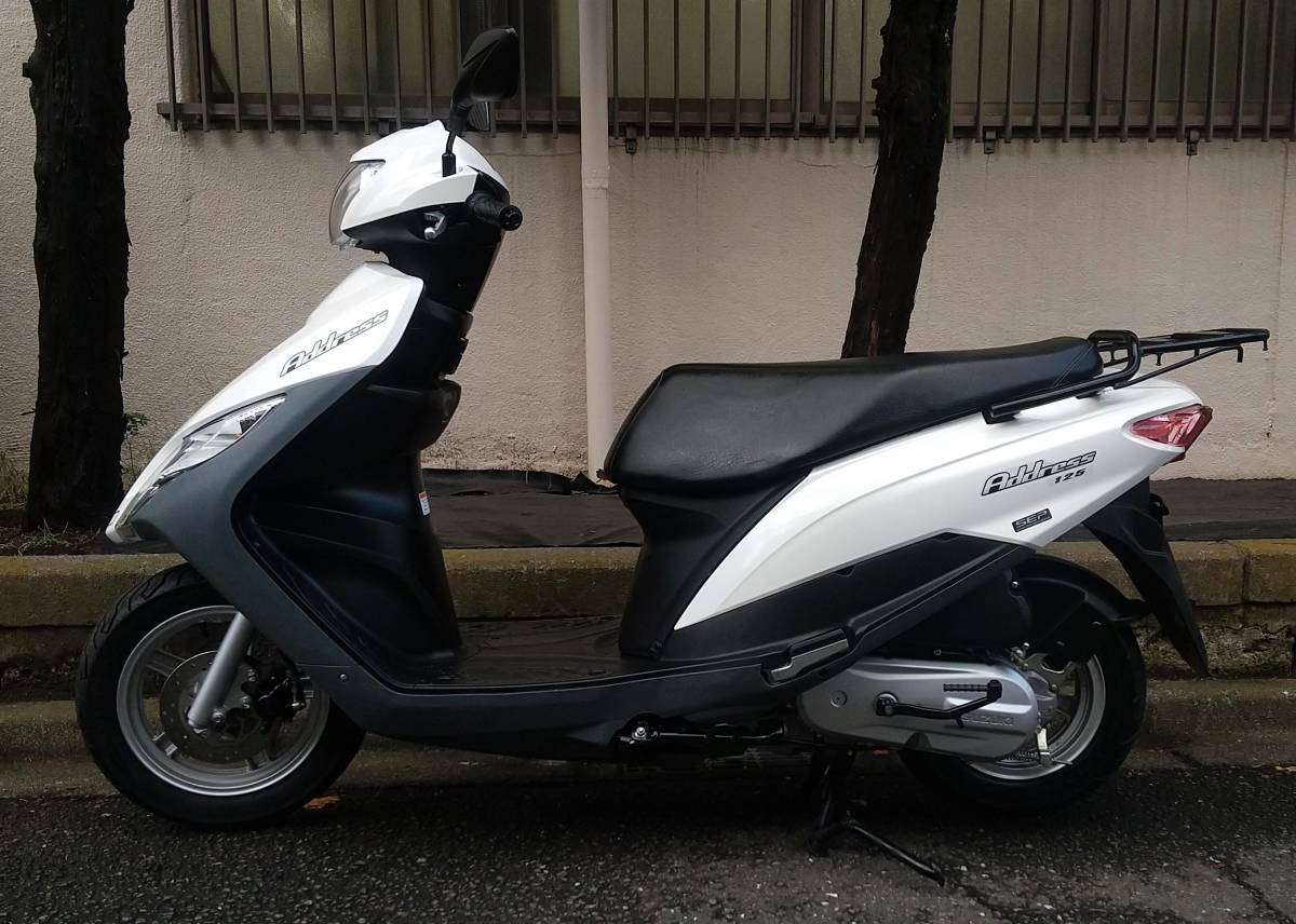 アドレス125、LEDヘッドライトお取り付け！のお話。 - 【良品中古車両