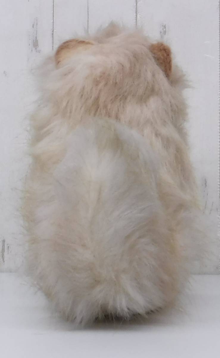 ポメラニアン　三英　Graceful ぬいぐるみ レトロ　リアル　日本製 昭和レトロ 当時物 ＊レトロぬいぐるみ ＊三英＊犬 ポメラニアン